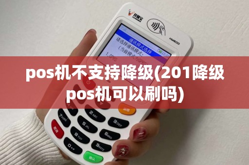 pos机不支持降级(201降级pos机可以刷吗)