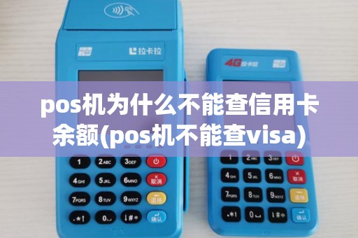 pos机为什么不能查信用卡余额(pos机不能查visa)