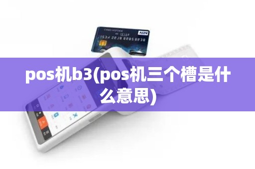 pos机b3(pos机三个槽是什么意思)