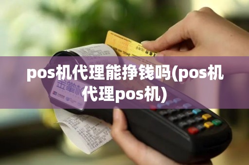 pos机代理能挣钱吗(pos机代理pos机)