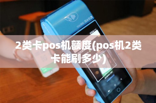 2类卡pos机额度(pos机2类卡能刷多少)
