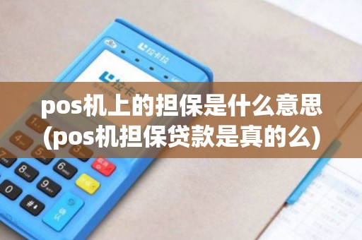 pos机上的担保是什么意思(pos机担保贷款是真的么)