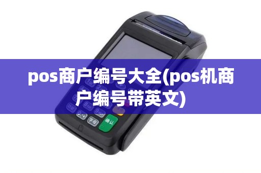 pos商户编号大全(pos机商户编号带英文)