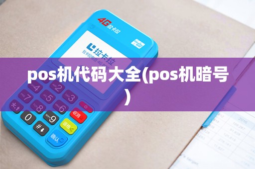 pos机代码大全(pos机暗号)