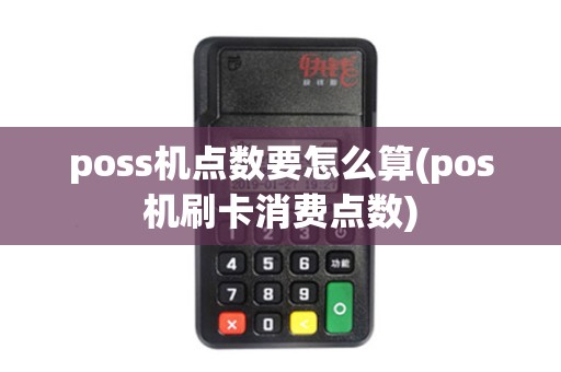 poss机点数要怎么算(pos机刷卡消费点数)