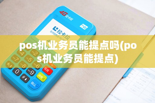 pos机业务员能提点吗(pos机业务员能提点)