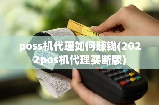 poss机代理如何赚钱(2022pos机代理买断版)