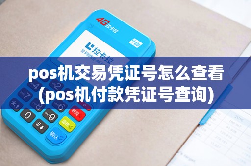 pos机交易凭证号怎么查看(pos机付款凭证号查询)