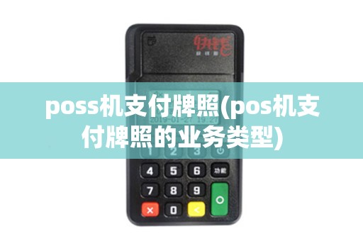 poss机支付牌照(pos机支付牌照的业务类型)
