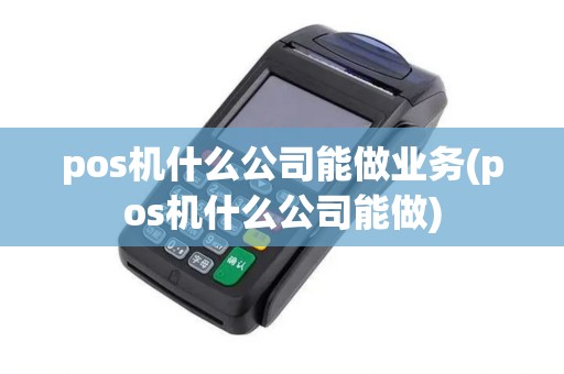 pos机什么公司能做业务(pos机什么公司能做)