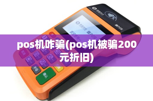 pos机咋骗(pos机被骗200元折旧)