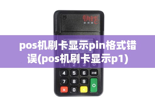 pos机刷卡显示pin格式错误(pos机刷卡显示p1)