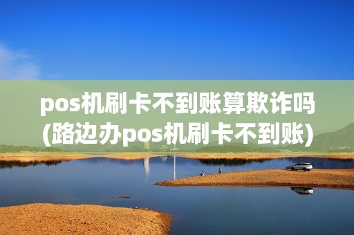 pos机刷卡不到账算欺诈吗(路边办pos机刷卡不到账)