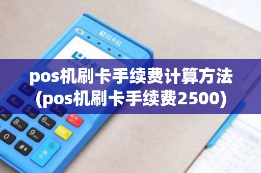 pos机刷卡手续费计算方法(pos机刷卡手续费2500)