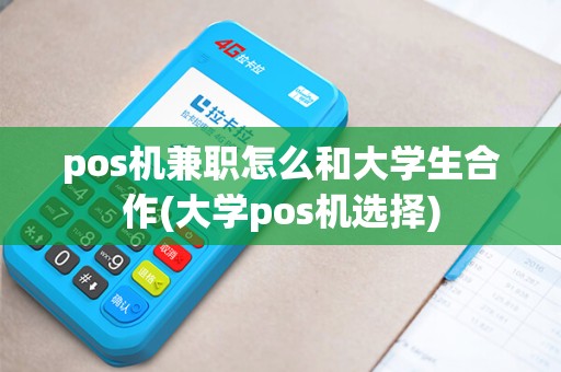pos机兼职怎么和大学生合作(大学pos机选择)