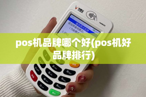 pos机品牌哪个好(pos机好品牌排行)