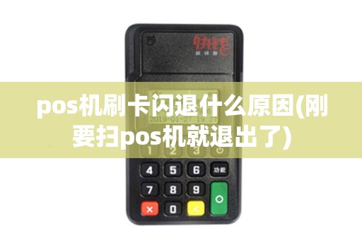 pos机刷卡闪退什么原因(刚要扫pos机就退出了)
