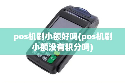 pos机刷小额好吗(pos机刷小额没有积分吗)