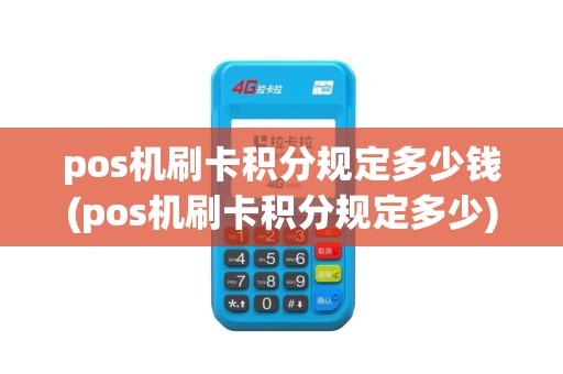 pos机刷卡积分规定多少钱(pos机刷卡积分规定多少)
