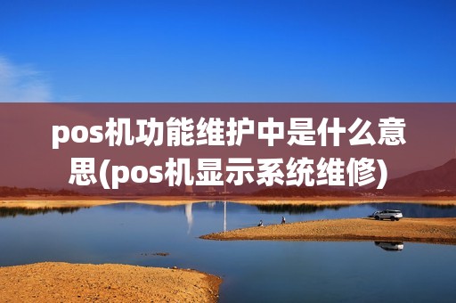 pos机功能维护中是什么意思(pos机显示系统维修)