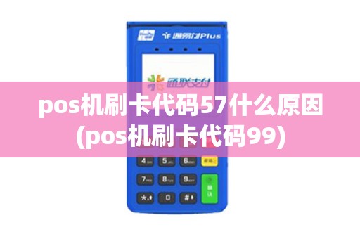 pos机刷卡代码57什么原因(pos机刷卡代码99)