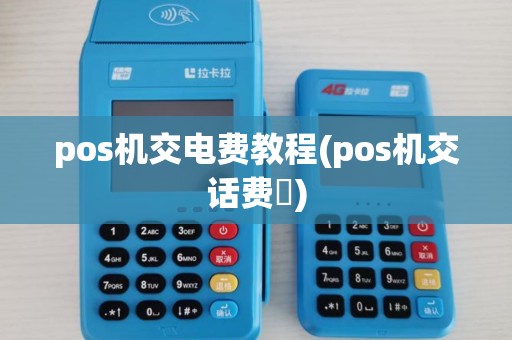 pos机交电费教程(pos机交话费歩)