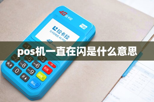 pos机一直在闪是什么意思