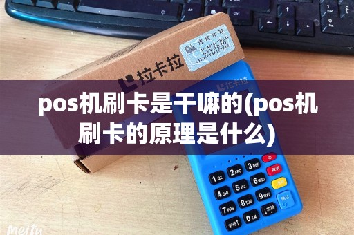 pos机刷卡是干嘛的(pos机刷卡的原理是什么)