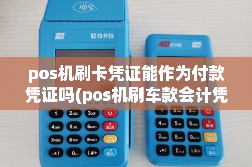 pos机刷卡凭证能作为付款凭证吗(pos机刷车款会计凭证)