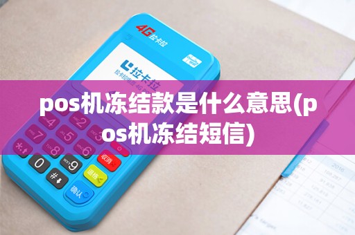 pos机冻结款是什么意思(pos机冻结短信)