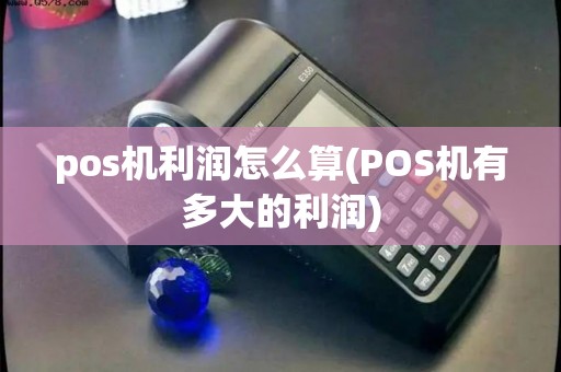 pos机利润怎么算(POS机有多大的利润)