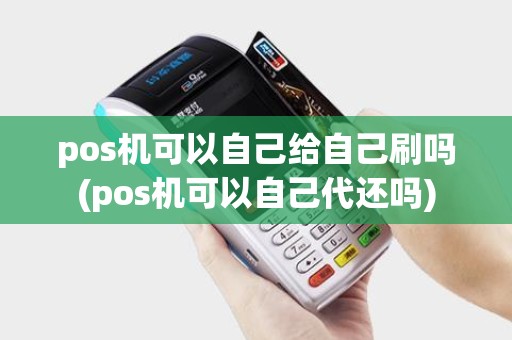 pos机可以自己给自己刷吗(pos机可以自己代还吗)