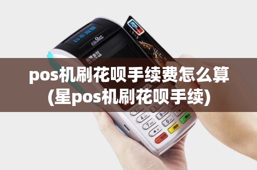 pos机刷花呗手续费怎么算(星pos机刷花呗手续)