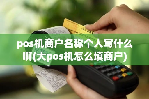 pos机商户名称个人写什么啊(大pos机怎么填商户)