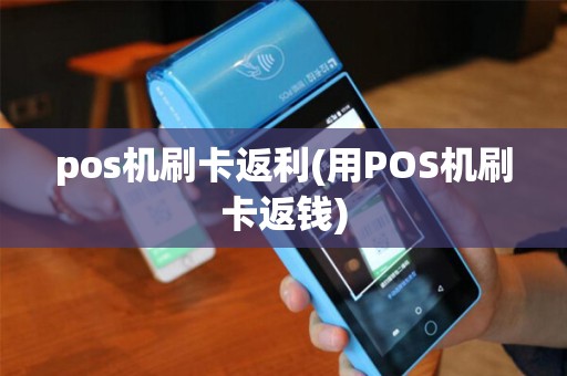 pos机刷卡返利(用POS机刷卡返钱)