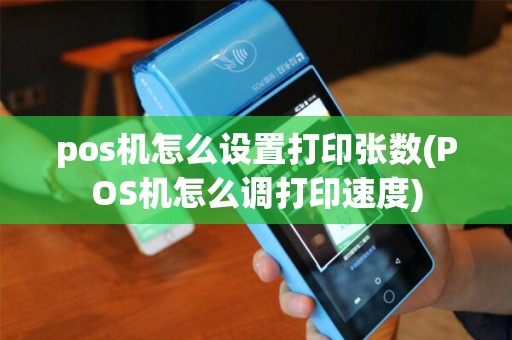 pos机怎么设置打印张数(POS机怎么调打印速度)