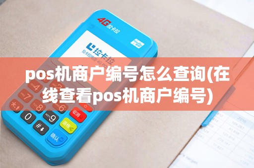 pos机商户编号怎么查询(在线查看pos机商户编号)