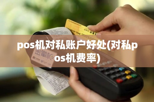 pos机对私账户好处(对私pos机费率)