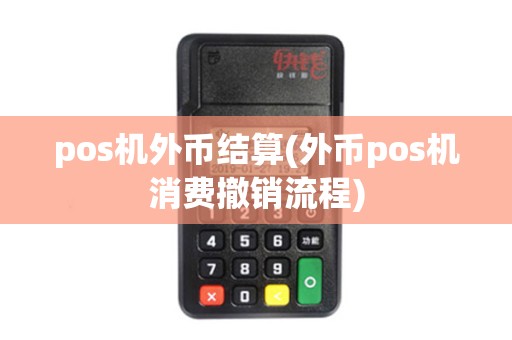 pos机外币结算(外币pos机消费撤销流程)
