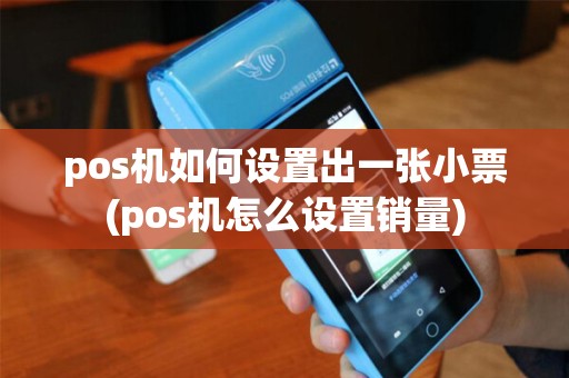 pos机如何设置出一张小票(pos机怎么设置销量)