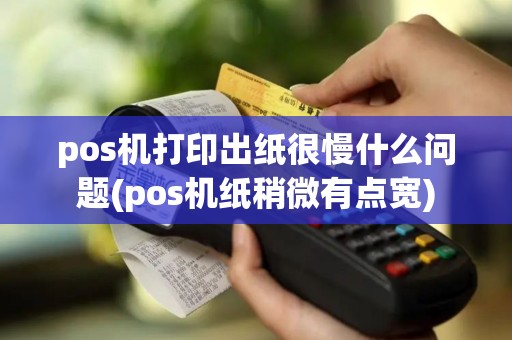 pos机打印出纸很慢什么问题(pos机纸稍微有点宽)