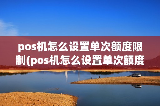 pos机怎么设置单次额度限制(pos机怎么设置单次额度)