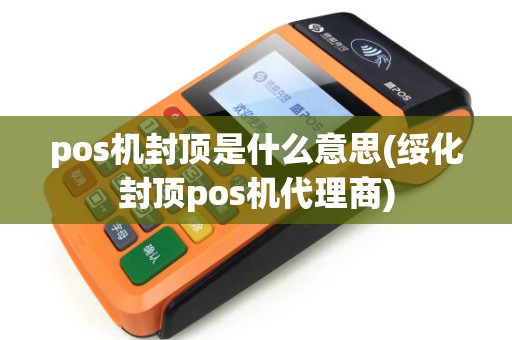 pos机封顶是什么意思(绥化封顶pos机代理商)