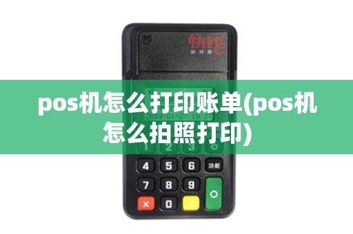 pos机怎么打印账单(pos机怎么拍照打印)