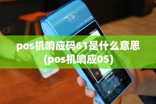 pos机响应码61是什么意思(pos机响应05)