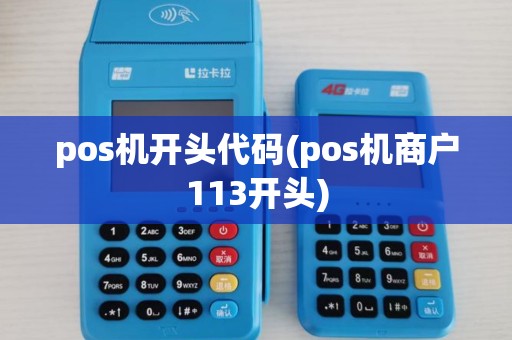 pos机开头代码(pos机商户113开头)