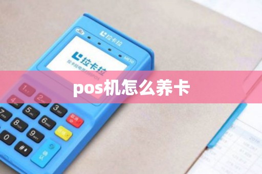 pos机怎么养卡