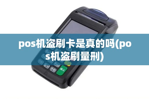 pos机盗刷卡是真的吗(pos机盗刷量刑)