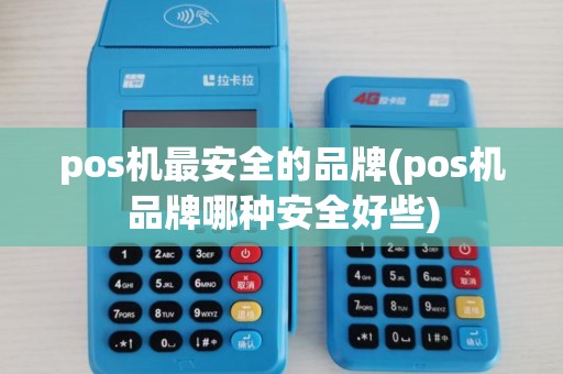 pos机最安全的品牌(pos机品牌哪种安全好些)