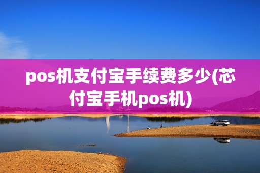 pos机支付宝手续费多少(芯付宝手机pos机)